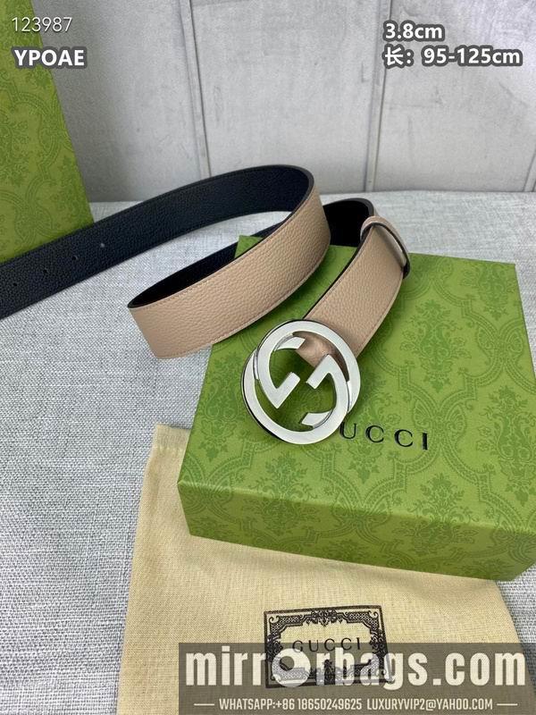 Gucci belt 38mmX95-125cm 8L10