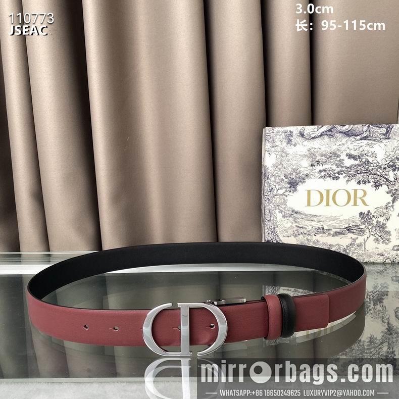 Dior Belt 30mmX95-115cm 8L08