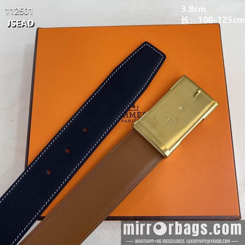 Hermes belt 38mmX100-125cm 8L082507