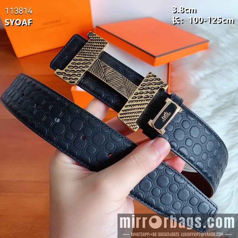 Hermes belt 38mmX100-125cm 8L082510