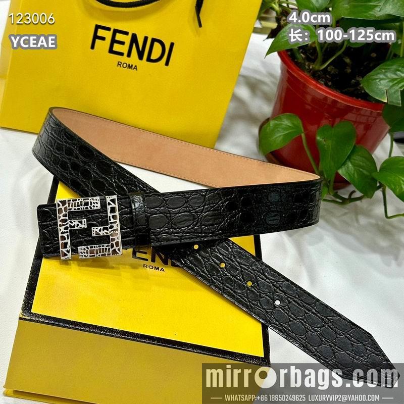 Fendi belt 40mmX100-125cm 8L78