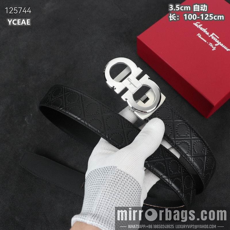 Ferragamo belt 35mmX100-125cm 8L03