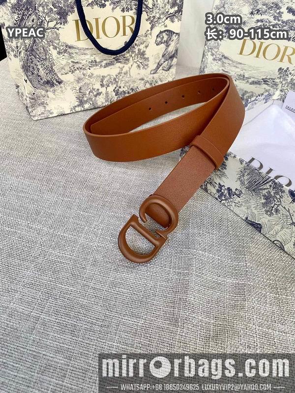 Dior belt 30mmX90-115cm 8L01