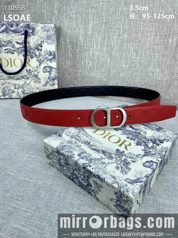 Dior Belt 35mm 95-125cm 8L08
