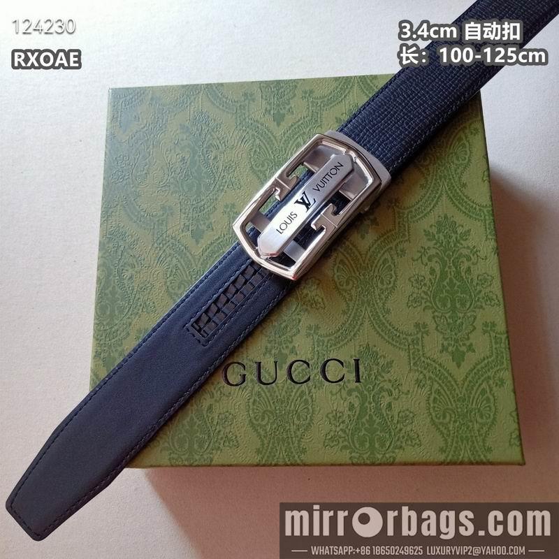 LV belt 34mmX100-125cm 8L31