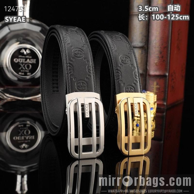 Gucci belt 35mmX100-125cm 8L26