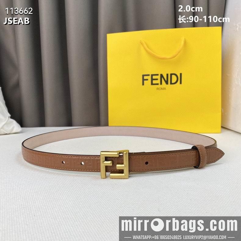 Fendi Belt 20mmX90-110cm 8L08