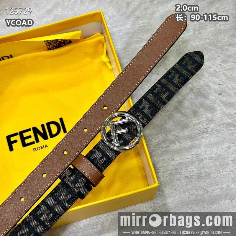 Fendi belt 20mmX90-115cm 8L18