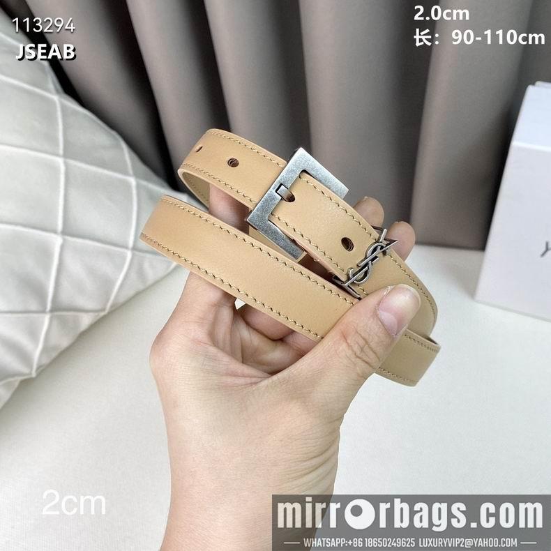YSL belt 20mmX90-115cm 8L01