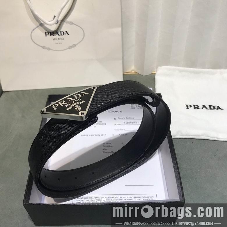 Prada 皮带 3.0X95-110CM 8L7D