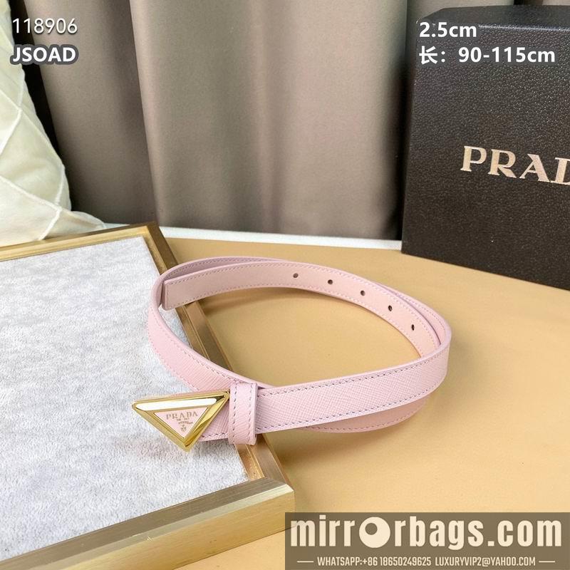 Prada belt 25mmX90-115cm 8L040801