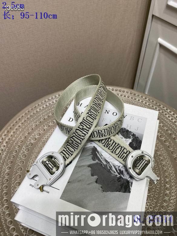 Dior Belt 25mmX95-110cm 8L02