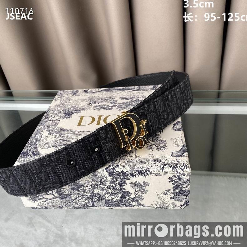Dior Belt 35mm 95-125cm 8L02