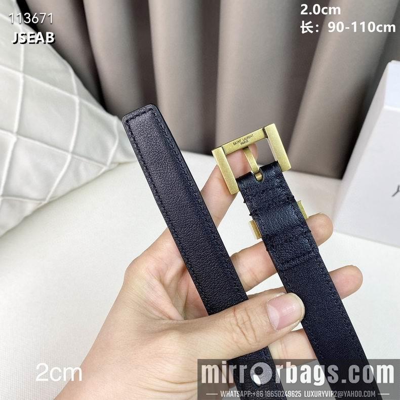 YSL belt 20mmX90-115cm 8L02