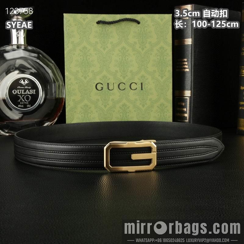 Gucci belt 35mmX100-125cm 8L52