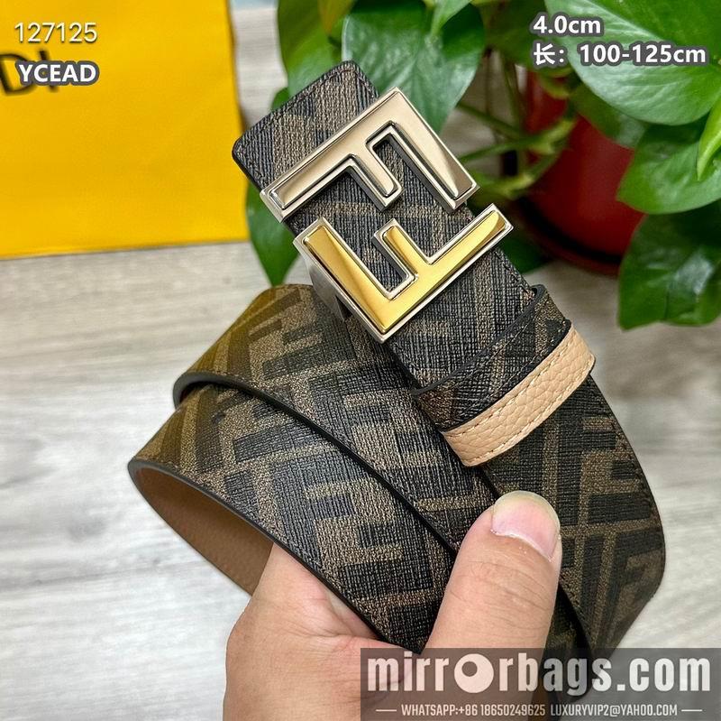 Fendi belt 40mmX100-125cm 8L133