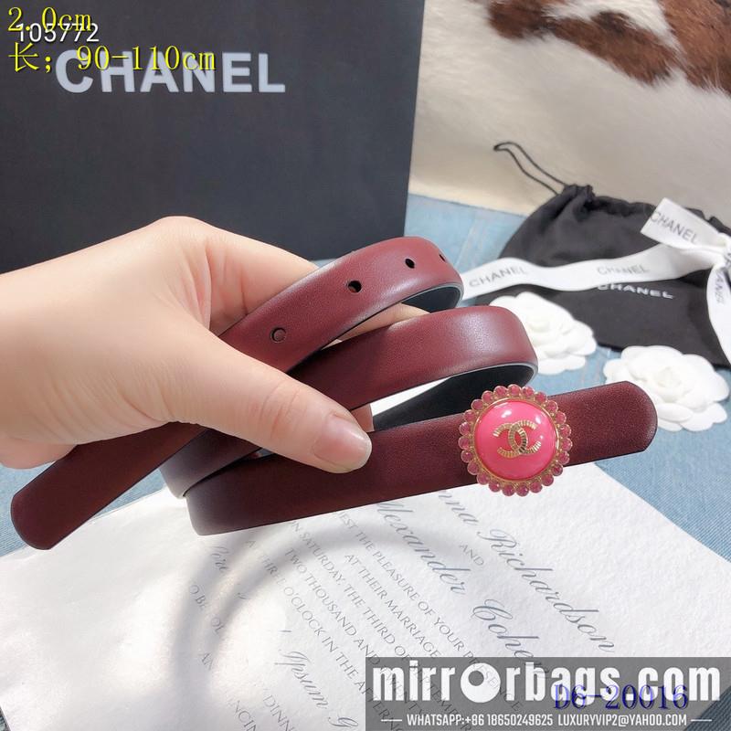 Chanel Belt 20mmX95-110CM 8L08