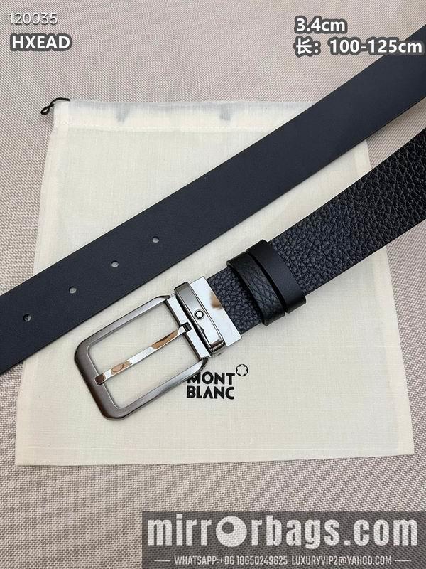 Montblanc belt 34mmX100-125cm 8L03