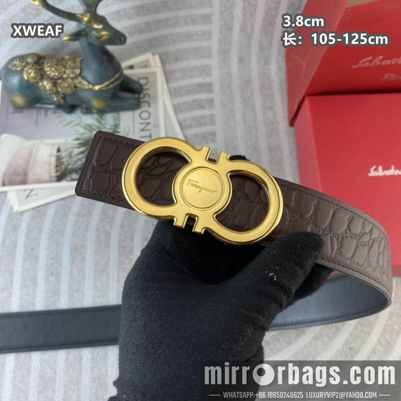 Ferragamo belt 38mmX105-125cm 8L23