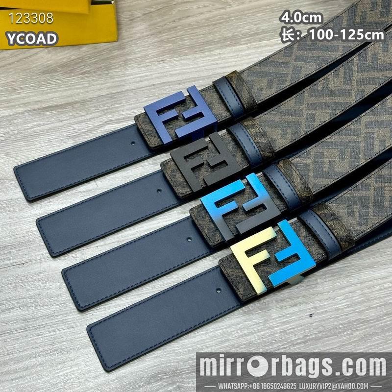 Fendi belt 40mmX100-125cm 8L75