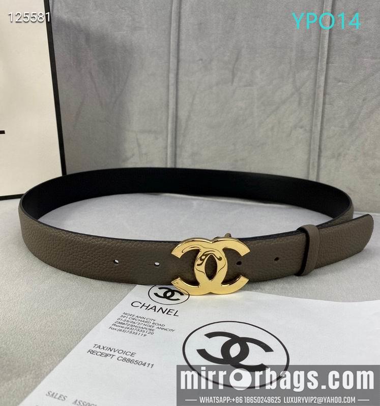 Chanel belt 30mmX95-125cm XH02
