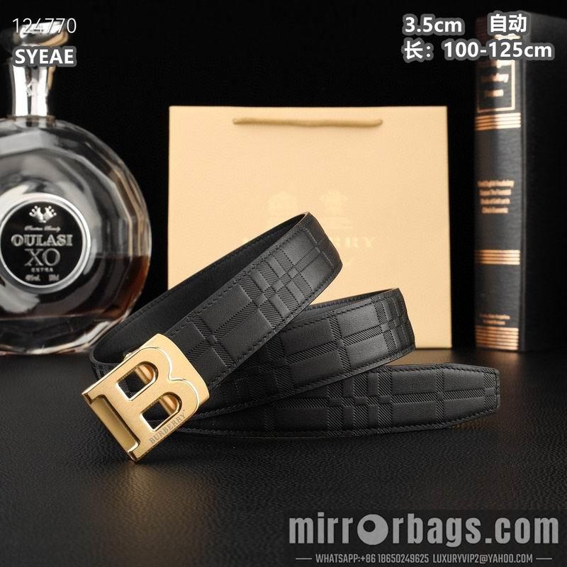 Burberry belt 35mmX100-125cm 8L74