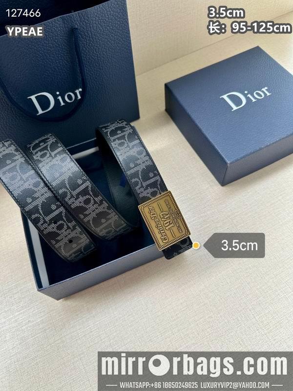 Dior belt 35mmX95-125cm 8L33