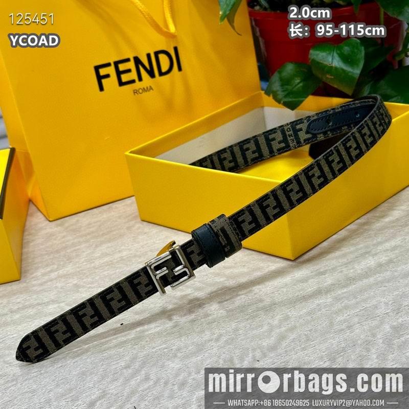 Fendi belt 20mmX95-115cm 8L13