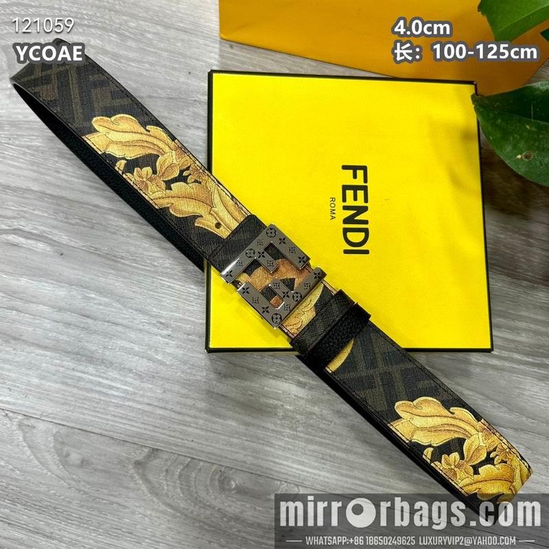 Fendi belt 40mmX100-125cm 8L114