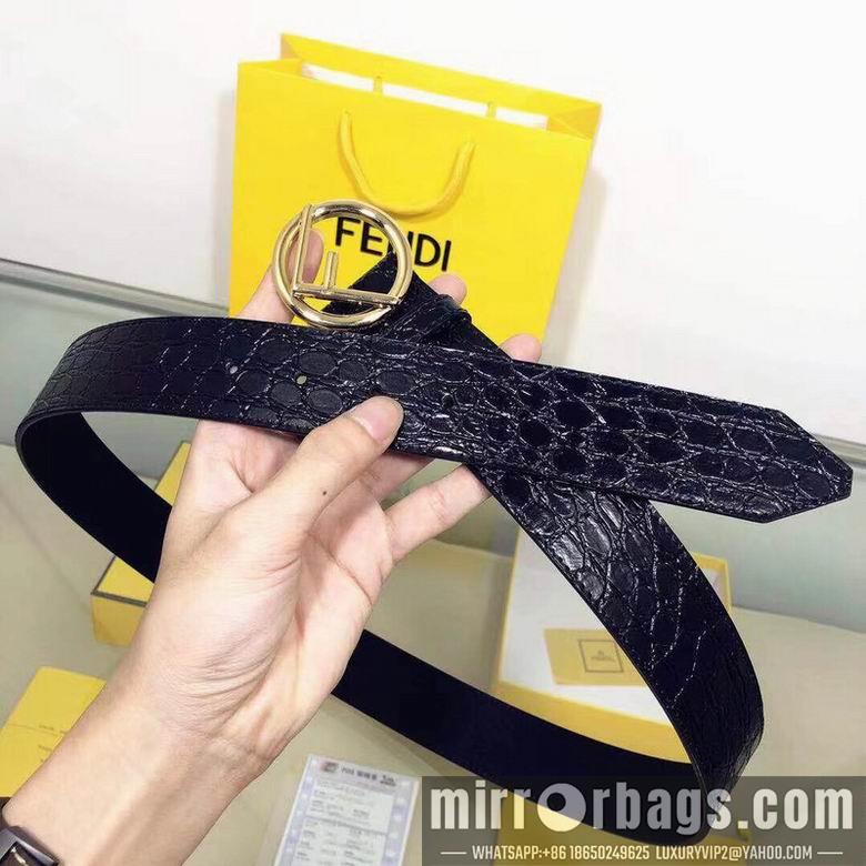 Fendi Belt 38mmX95-125cm 7D51
