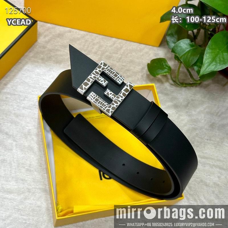 Fendi belt 40mmX100-125cm 8L16