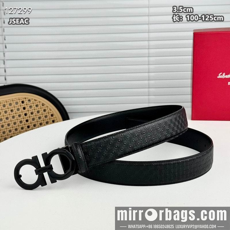Ferragamo belt 35mmX100-125cm 8L87
