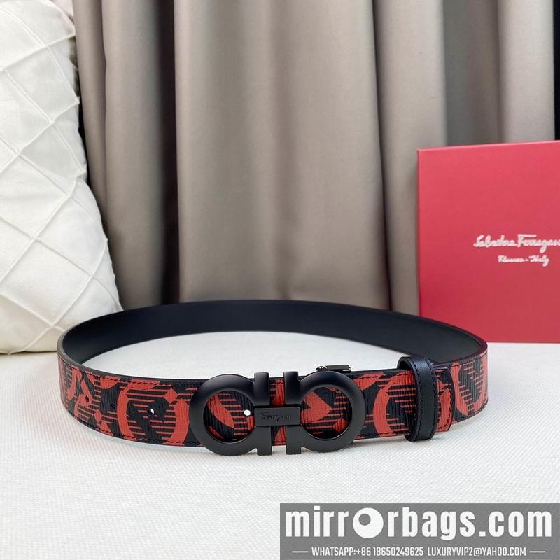 Ferragamo belt 35mmX95-125cm 7D14