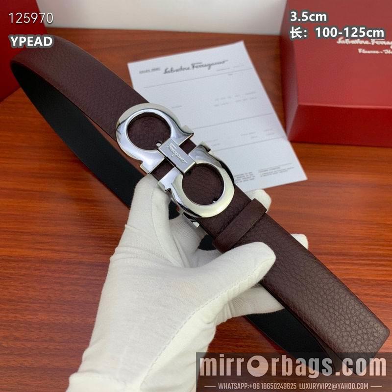 Ferragamo belt 35mmX100-125cm 8L21