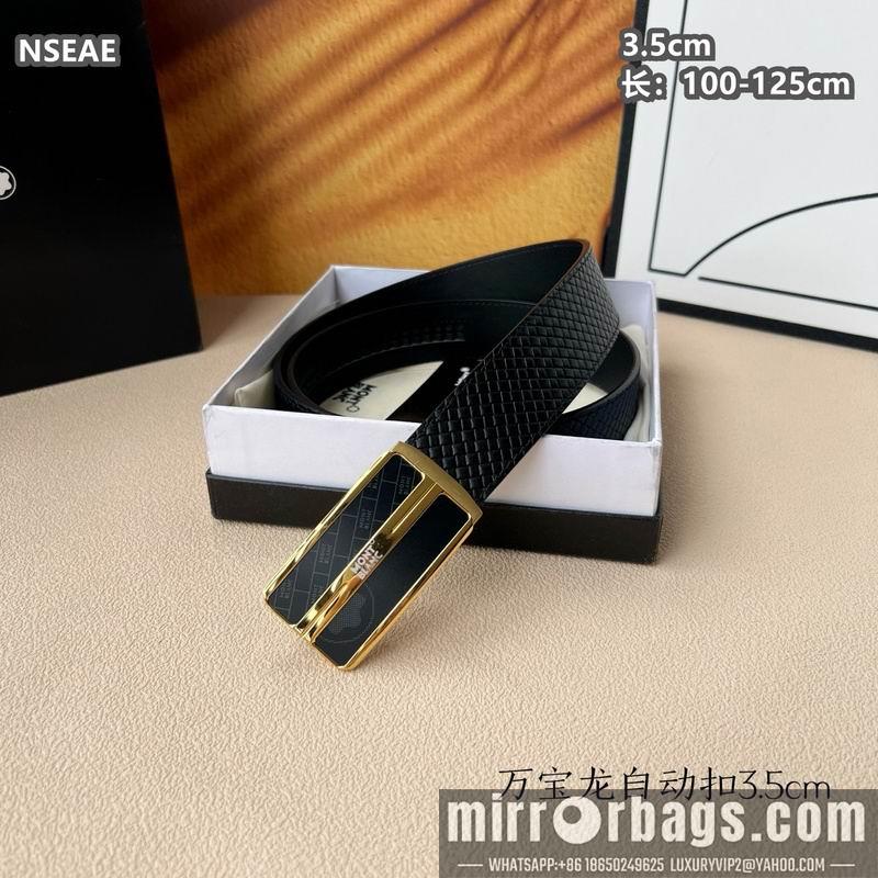 Montlanc belt 35mmX100-125cm 8L67