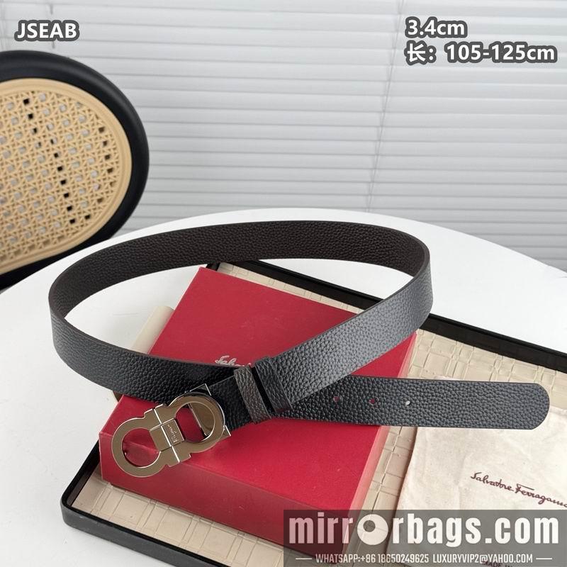 Ferragamo belt 34mmX105-125cm 8L10