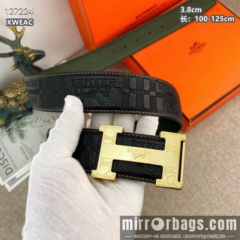 Hermes belt 38mmX100-125cm 8L44