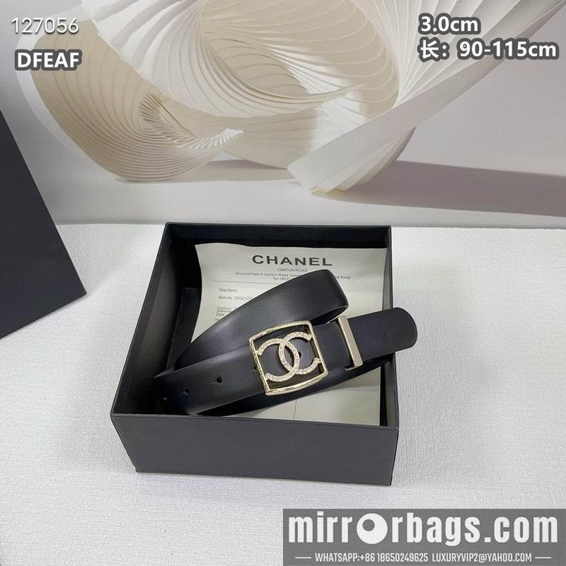 Chanel belt 30mmX90-115cm 8L33