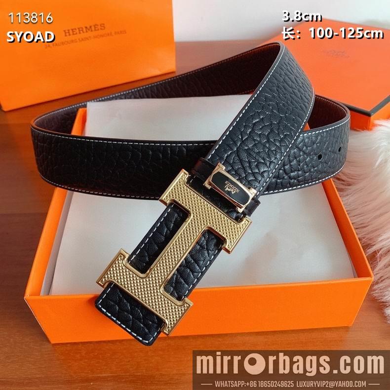 Hermes belt 38mmX100-125cm 8L082509