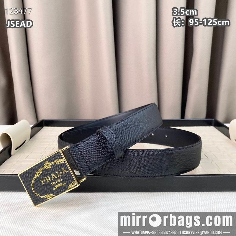 Prada belt 35mmX95-125cm 8L33
