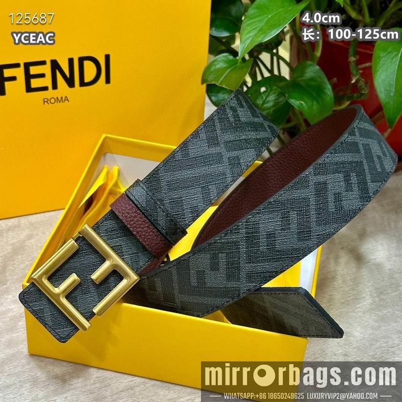 Fendi belt 40mmX100-125cm 8L28
