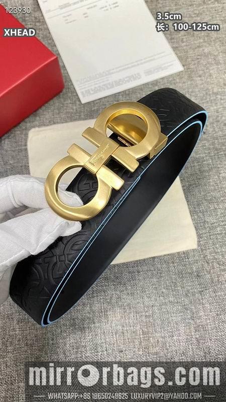 Ferragamo belt 35mmX100-125cm 8L35