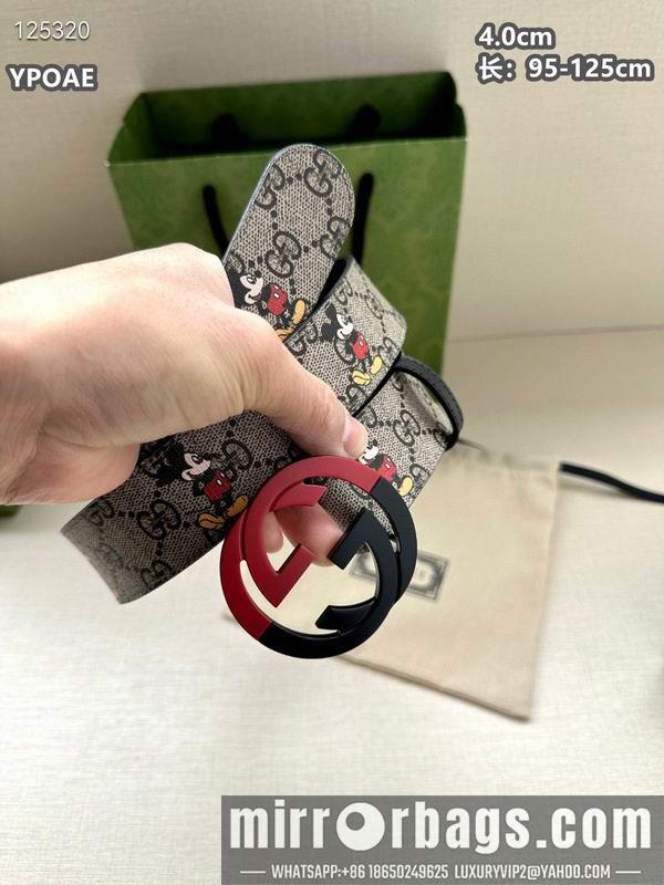 Gucci belt 40mmX95-125cm 8L78