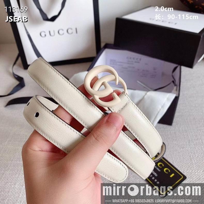Gucci belt 20mmX90-115cm 8L09