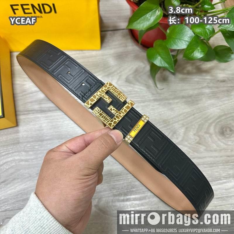 Fendi belt 38mmX100-125cm 8L29
