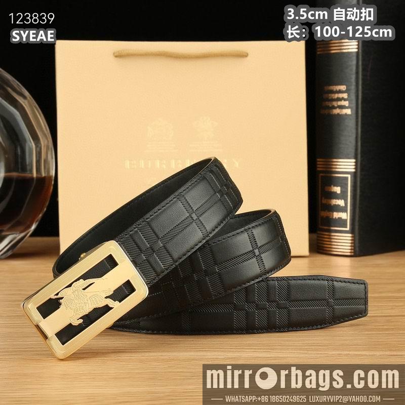 Burberry belt 35mmX100-125cm 8L78