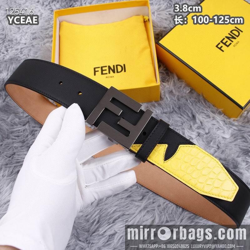 Fendi belt 38mmX100-125cm 8L19