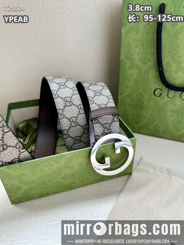 Gucci belt 38mmX95-125cm 8L08