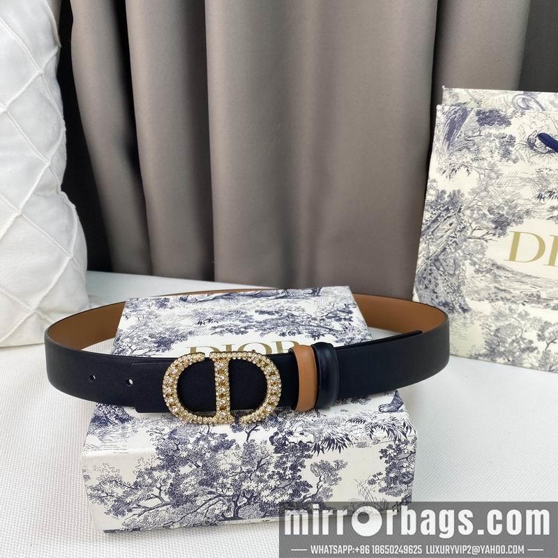 Dior belt 30mmX95-115cm 7D33