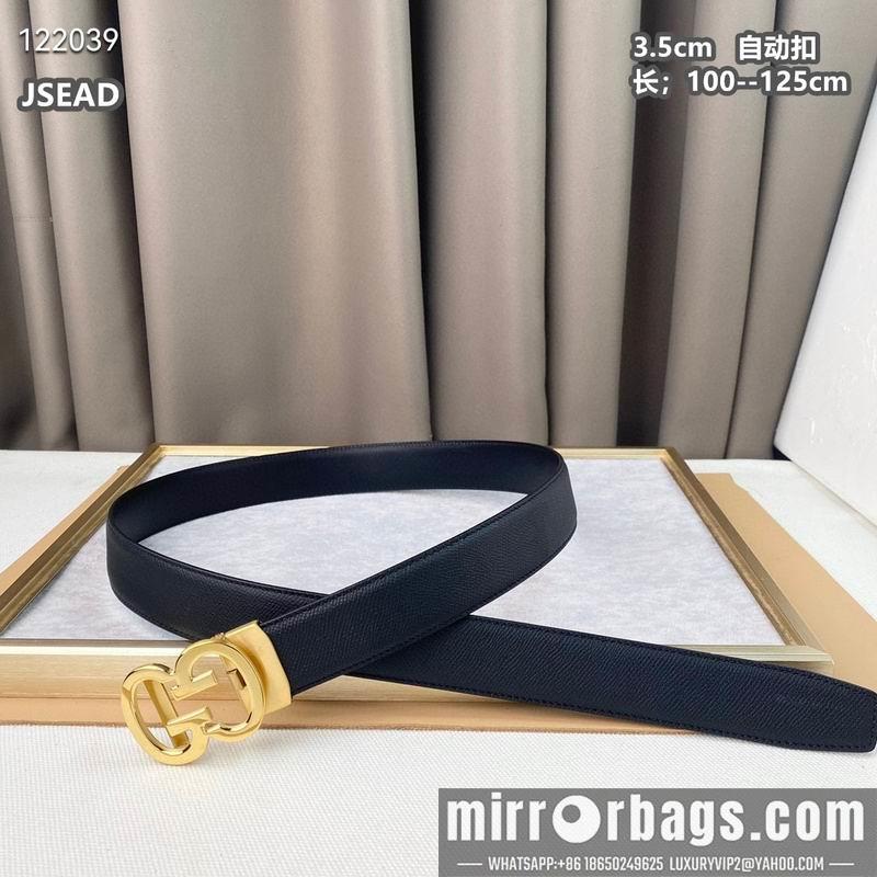 Gucci belt 35mmX100-125cm 8L67
